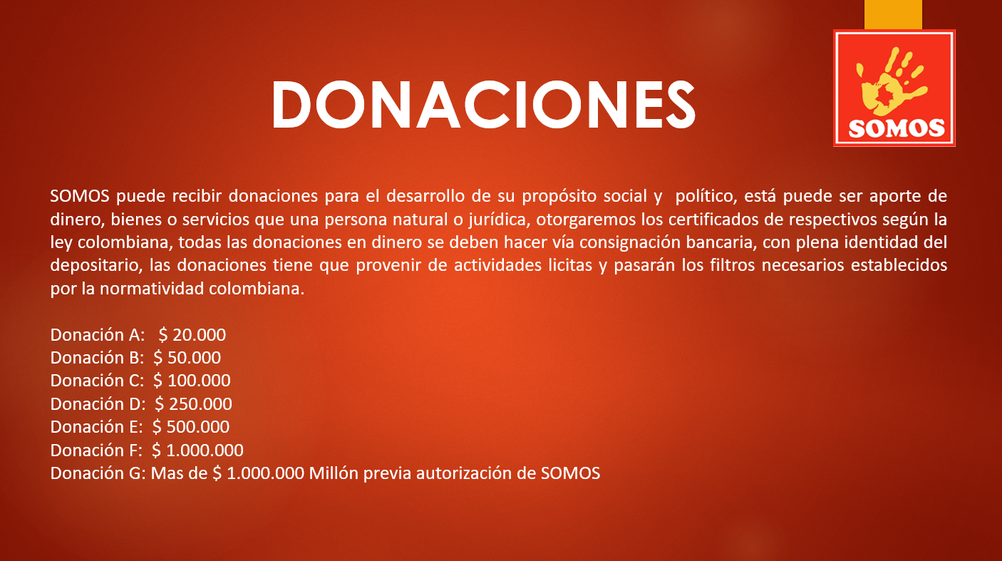 DONACIONES